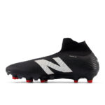 New Balance Tekela V4+ Firm Ground Football Boots – Black/White – view 2