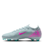 Nike Zoom Mercurial Vapor 16 Firm Ground Football Boots – Grey/Pink – view 8