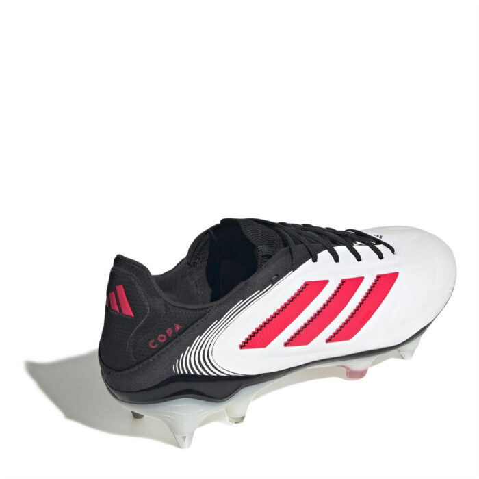 adidas Copa Pure 3 Soft Ground Football Boots – White/Red - Image 4