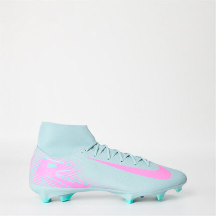 Nike Zoom Mercurial Superfly 10 Firm Ground Football Boots – Grey/Pink