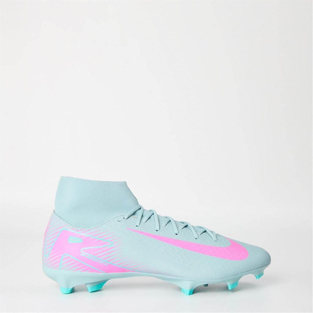 Nike Zoom Mercurial Superfly 10 Firm Ground Football Boots – Grey/Pink Nike Zoom Mercurial Superfly 10 Firm Ground Football Boots – Grey/Pink