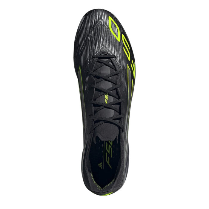 adidas F50 Soft Ground Football Boots – Black/Lemon – view 5