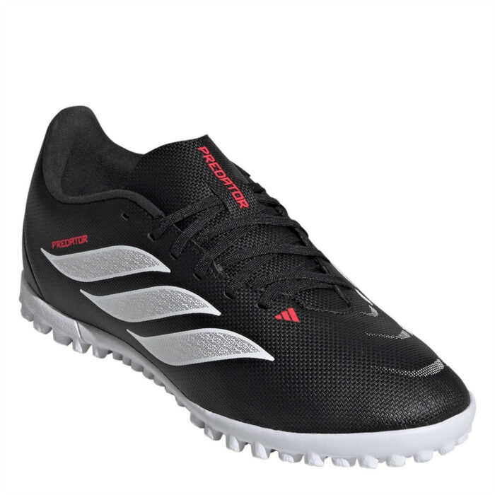 adidas Junior Turf Football Boots – Black/Red – view 3