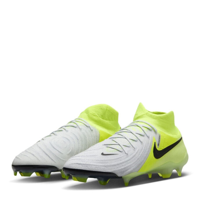 Nike Phantom Luna Ii Firm Ground Football Boots – Silver/Volt – view 4