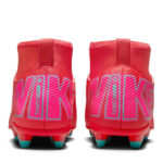 Nike Mercurial Superfly 10 Junior Firm Ground Football Boots – Red/Green - Image 5
