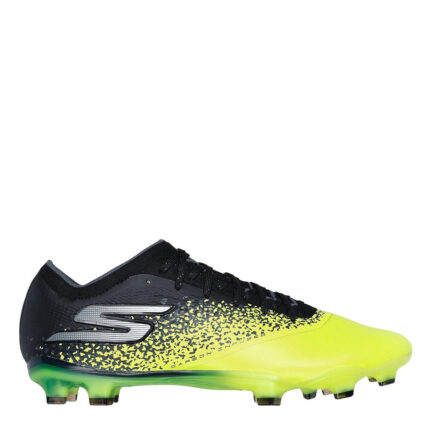 Skechers Razor Junior Firm Ground Football Boots – Yellow/Black