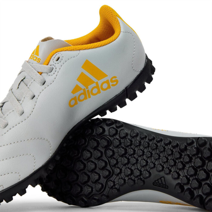 adidas Goletto Viii Junior Turf Football Boots – Iron/Solar Lemn - Image 3