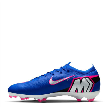 Nike Zoom Mercurial Vapor 16 Firm Ground Football Boots – Blue/Wht/Pink – view 2