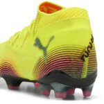 Puma Womens Future 8 Firm Ground Football Boots – Yellow/Black – view 5