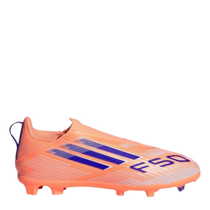adidas F50 Junior Multi-Ground Football Boots – Orange/Blue