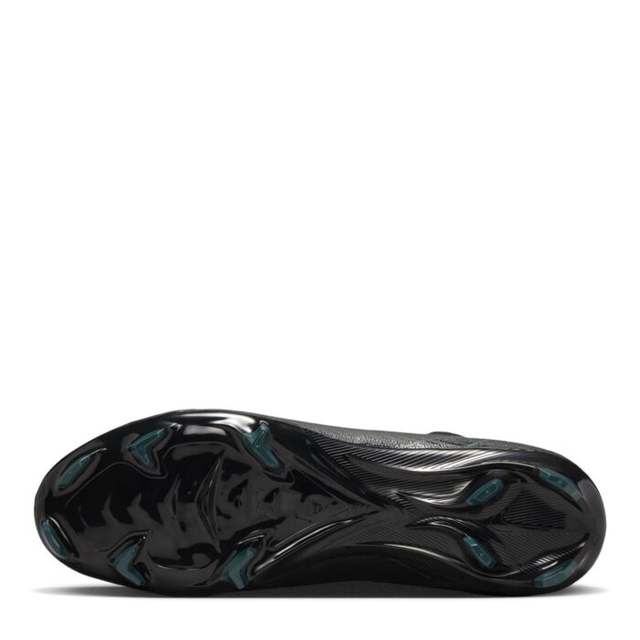 Nike Zoom Mercurial Superfly 10 Firm Ground Football Boots – Black/Green – view 3