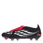 adidas Predator Firm Ground Football Boots – Black/Red – view 2