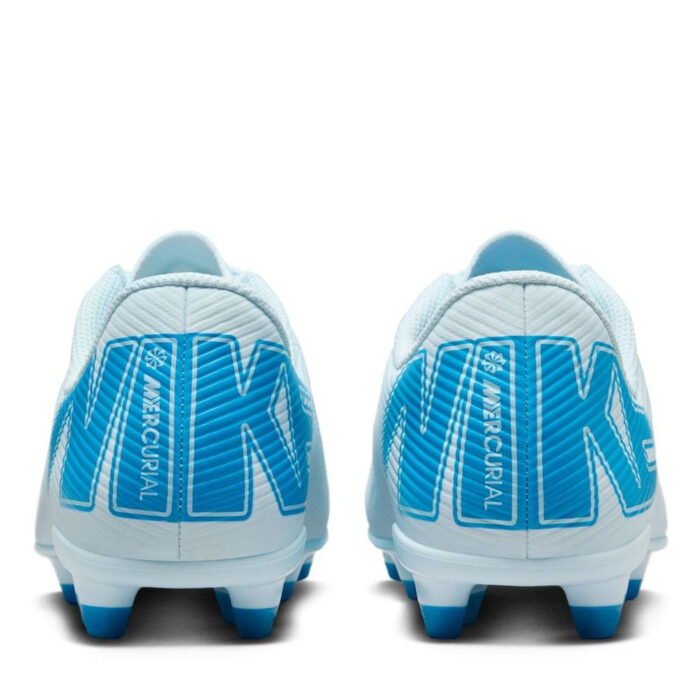 Nike Mercurial Vapor 16 Junior Firm Ground Football Boots – Glacier Blu/Blu – view 5