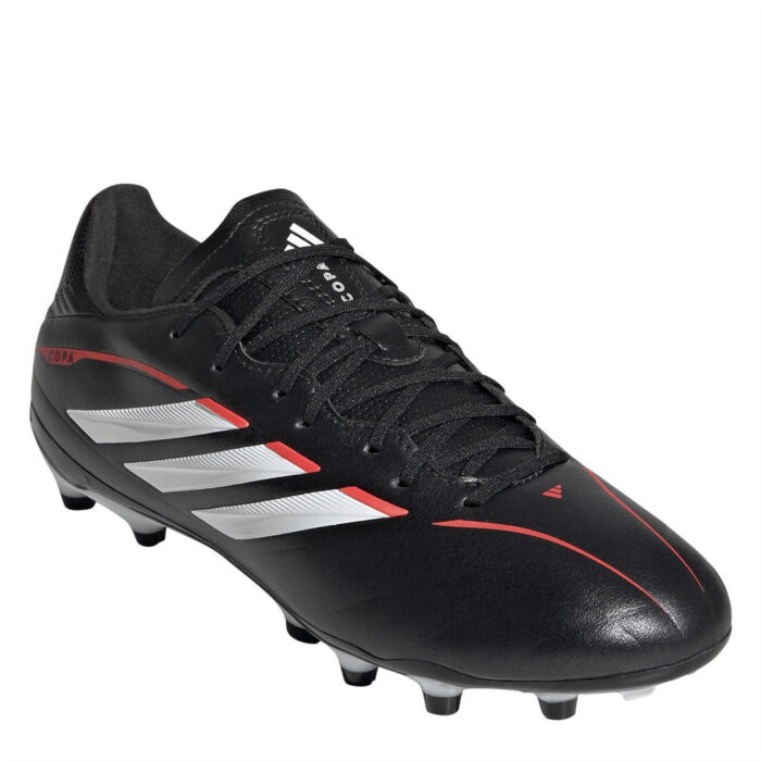 adidas Pure Iv Junior Firm Ground Football Boots – Black/Red – view 3