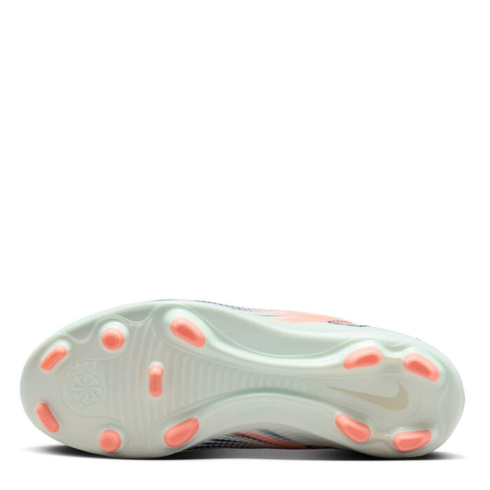 Nike Mercurial Superfly 10 Junior Firm Ground Football Boots – Green/White – view 3