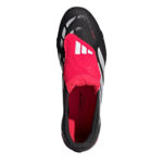 adidas Predator Fold Over Tongue Turf Football Boots – Black/White/Red – view 5