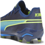 Puma King Firm Ground Football Boots – Blue/Green - Image 5