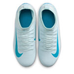 Nike Mercurial Superfly 10 Junior Firm Ground Football Boots – Blue/Baltic - Image 6