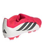 adidas Predator Fold Over Tongue Junior Firm Ground Football Boots – Red/Blk/White – view 4