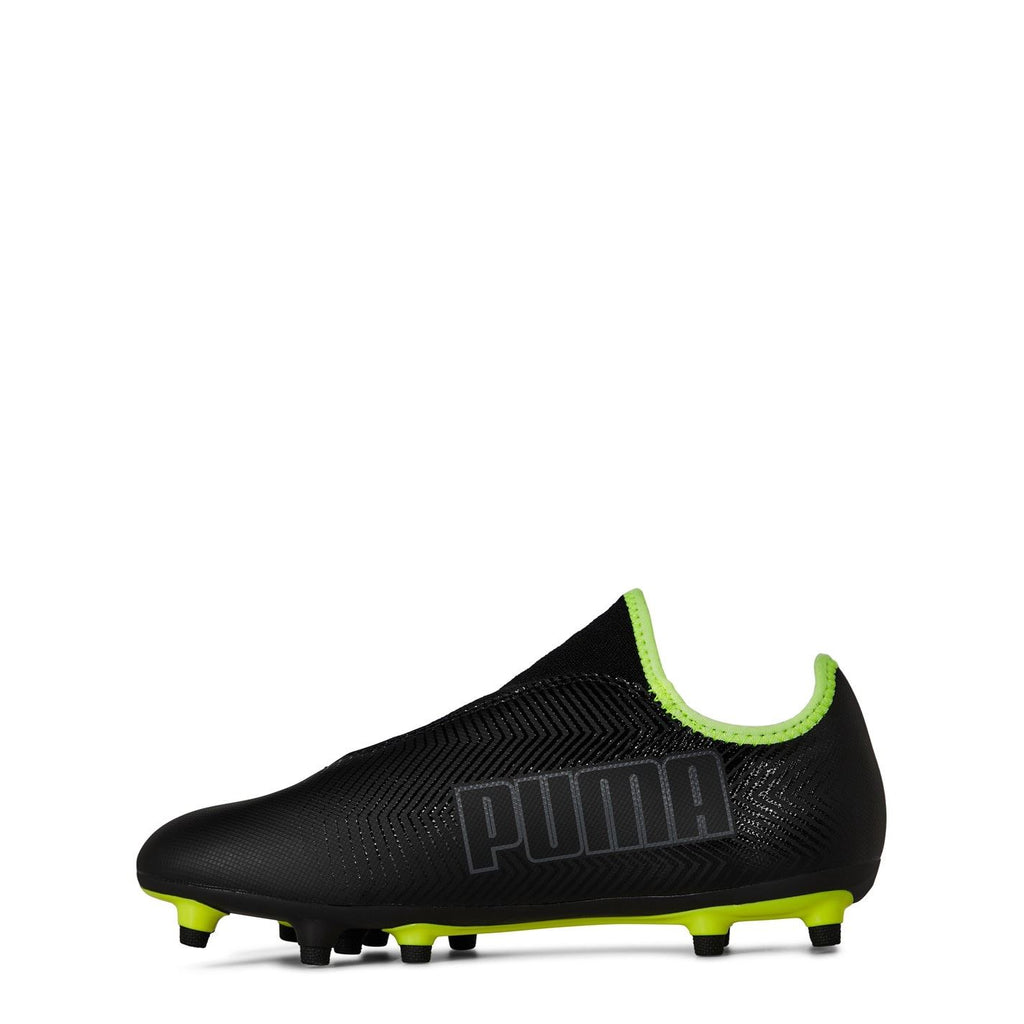 Puma Finesse Firm Ground Football Boots – Black/FluYellow – view 2