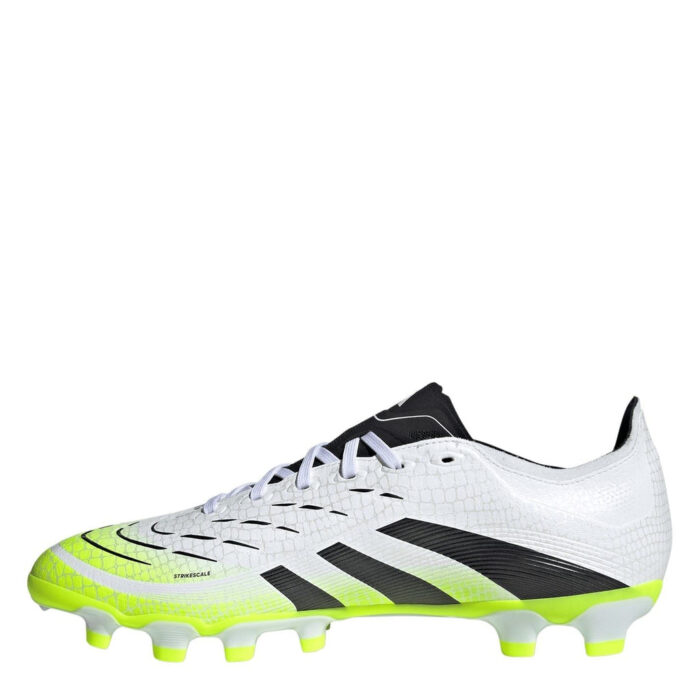adidas Predator Multi-Ground Football Boots – White/Blk/Lemon – view 3