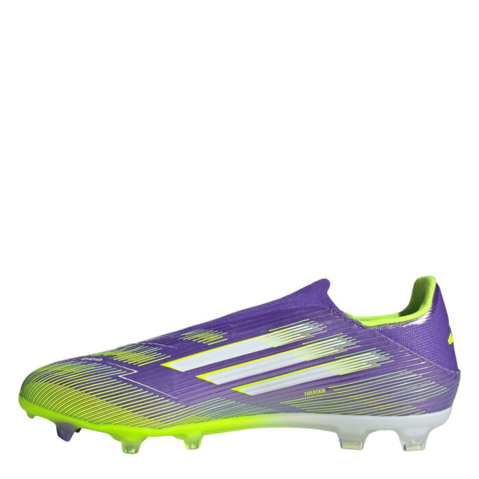 adidas F50 Firm Ground Football Boots – Purple/White – view 2