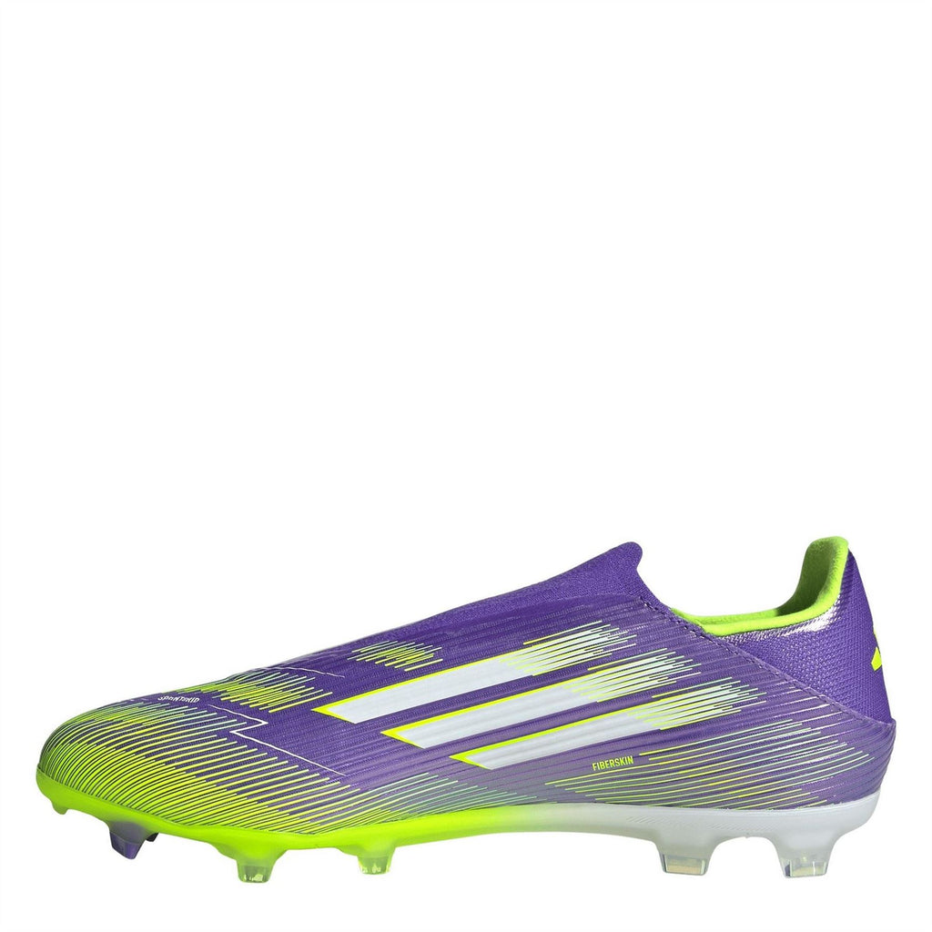 adidas F50 Firm Ground Football Boots – Purple/White – view 2