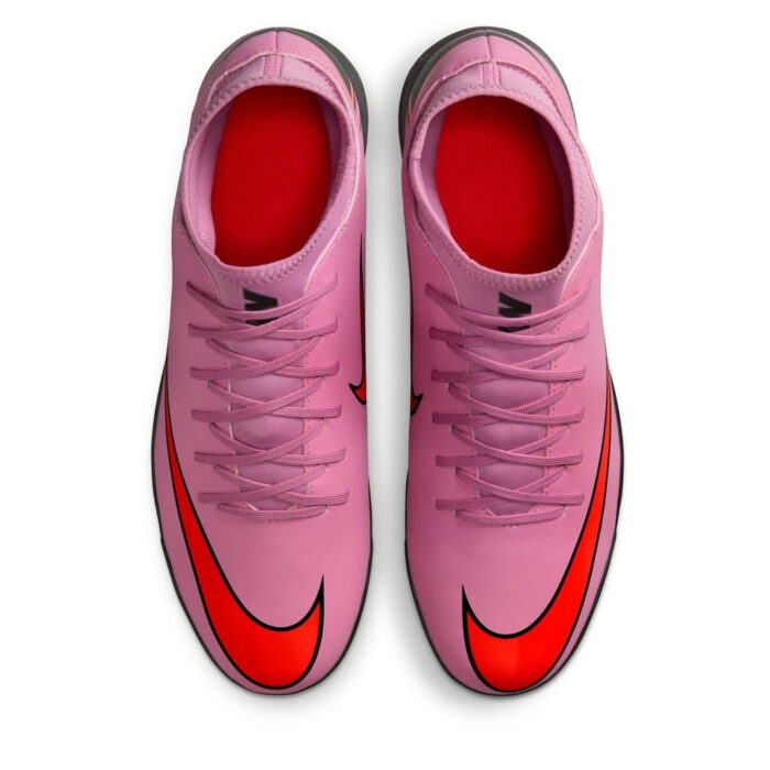 Nike Mercurial Superfly 10 Turf Football Boots – Pink/Black – view 6