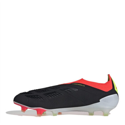 adidas Predator 24 Firm Ground Football Boots – Black/White/Red – view 2