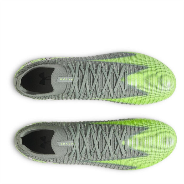 Under Armour Shadow Firm Ground Football Boots – Grey/Volt – view 4