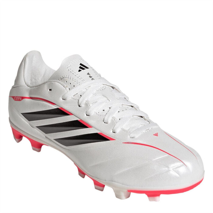 adidas Copa Pure IV Junior Firm Ground Football Boots – Silver/Black – view 3