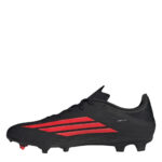 adidas F50 Firm Ground Football Boots – Black/Red - Image 2