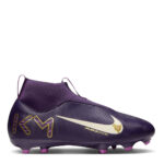 Nike Zoom Mercurial Superfly 10 Junior Firm Ground Football Boots – Purple/Ivory