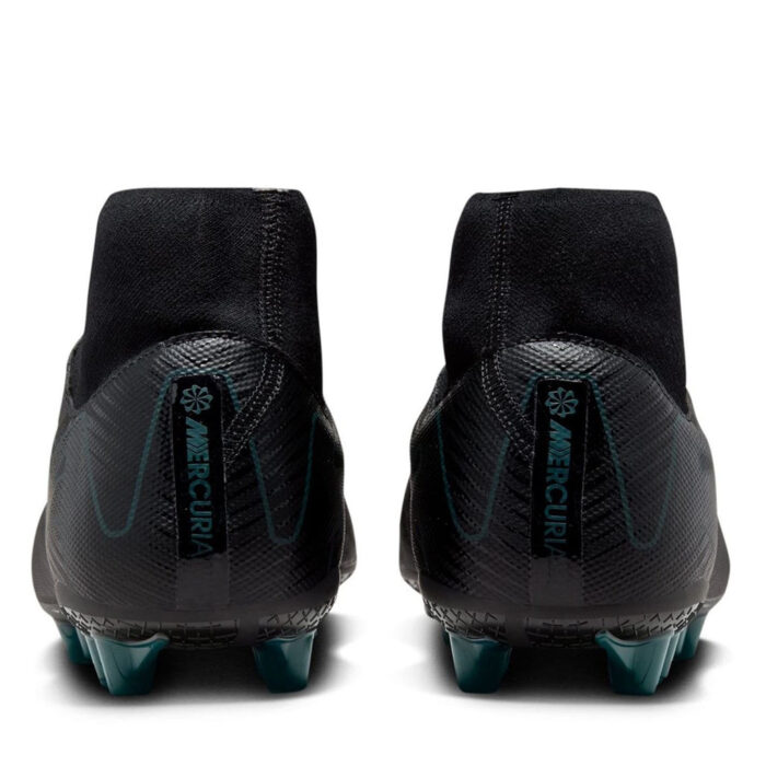 Nike Mercurial Superfly 10 Artificial Ground Football Boots – Black/Green – view 5