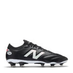 New Balance Firm Ground Football Boots – Black/White