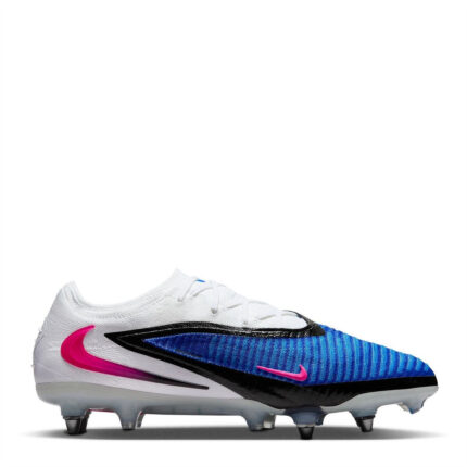 Nike Phantom 6 Low Soft Ground Football Boots – Blue/Wht/Pink