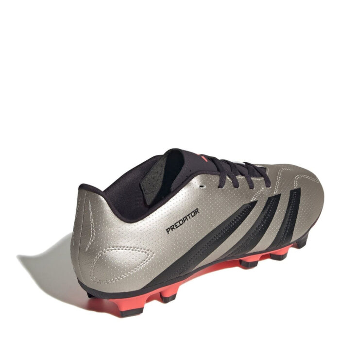 adidas Predator 24 Firm Ground Football Boots – Silver/Black – view 4