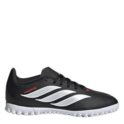 adidas Junior Turf Football Boots – Black/Red