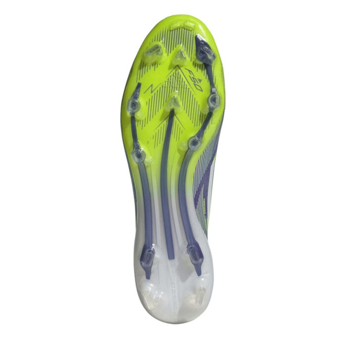 adidas F50 Firm Ground Football Boots – Purple/White – view 6