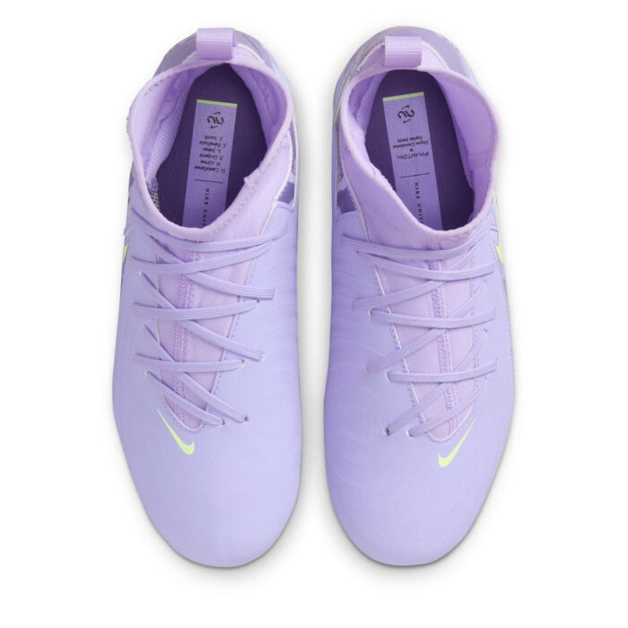 Nike Phantom Luna Ii Junior Firm Ground Football Boots – Purple/Volt – view 6