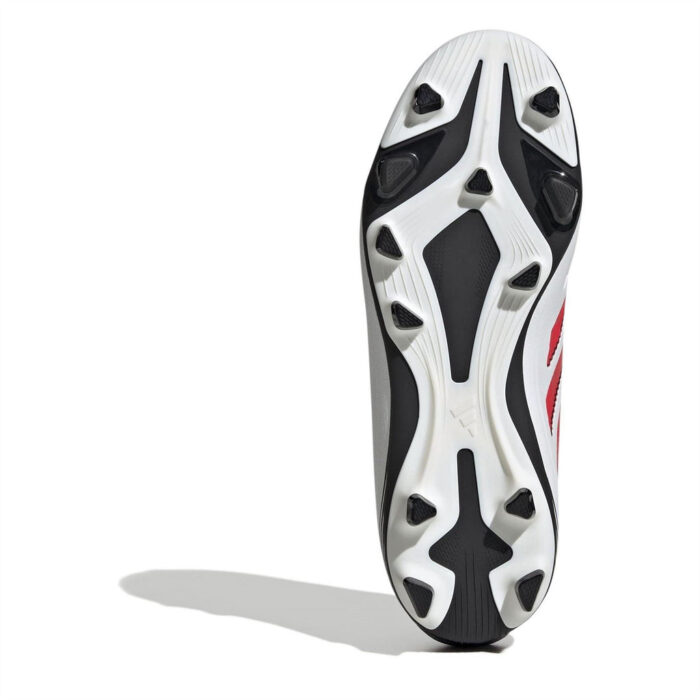adidas Copa Pure 3 Junior Firm Ground Football Boots – White/Red - Image 6