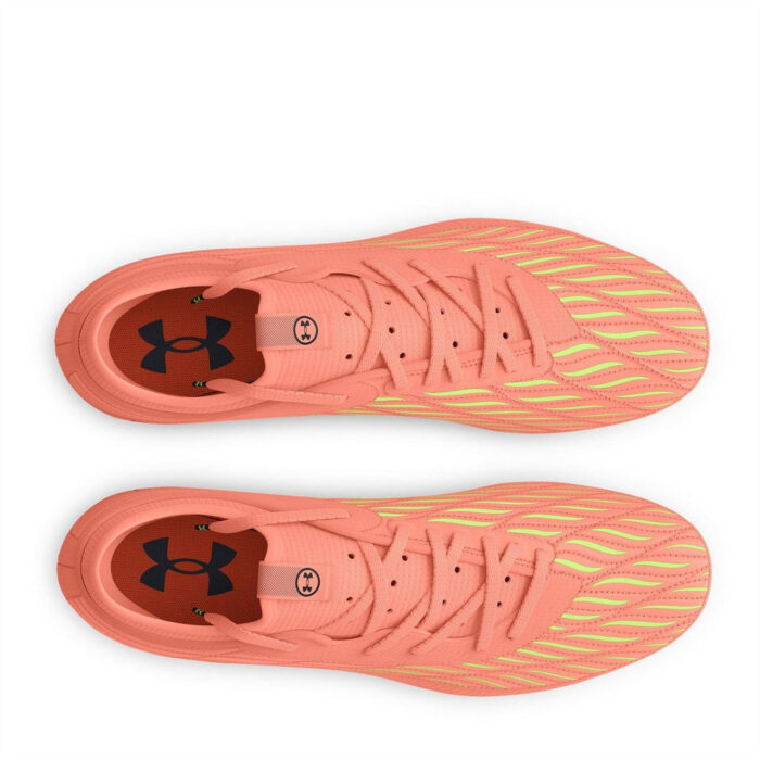 Under Armour Magnetico Select 4 Junior Firm Ground Football Boots – Orange – view 4