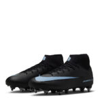 Nike Mercurial Superfly 10 Soft Ground Football Boots – Black/Blue – view 4