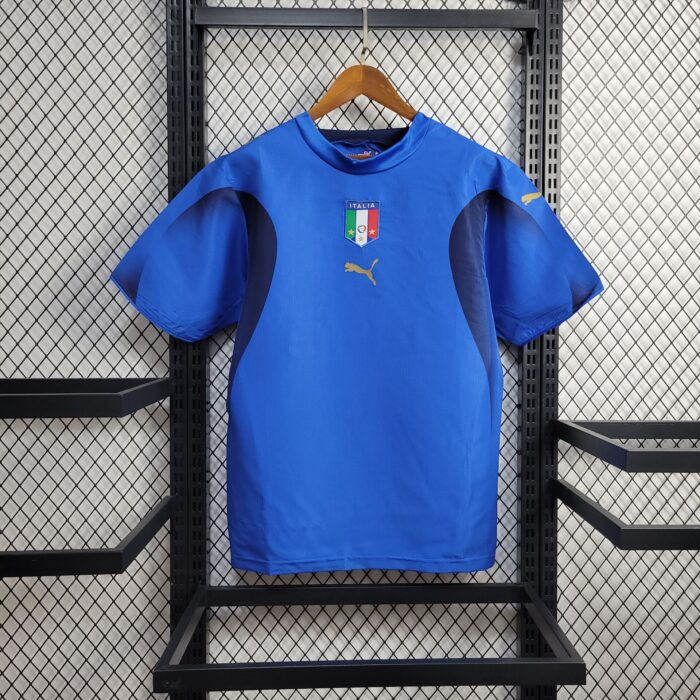 Retro Italy 2006 Home Jersey - Image 3