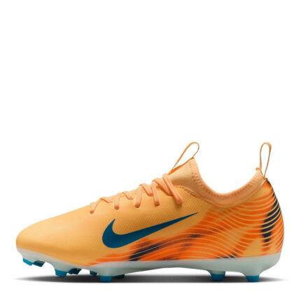 Nike Zoom Mercurial Vapor 16 Junior Firm Ground Football Boots – Orange/Melon – view 2