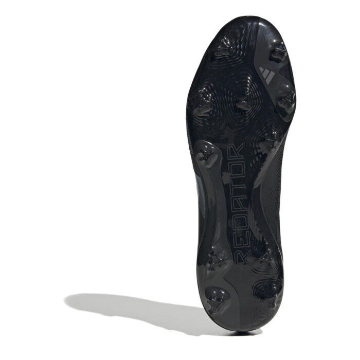 adidas Predator Firm Ground Football Boots – Black/Grey – view 6