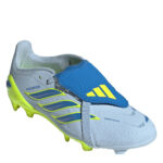 adidas Predator Junior Firm Ground Football Boots – Blue/Yellow – view 3