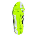 adidas Predator Junior Firm Ground Football Boots – White/Blk/Lemon – view 6