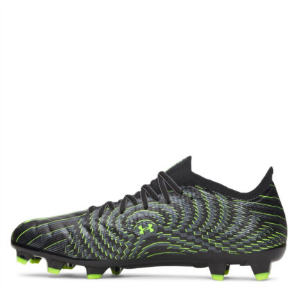 Under Armour Under Amour Shadow .2 Firm Ground Football Boots – Black/Green – view 2