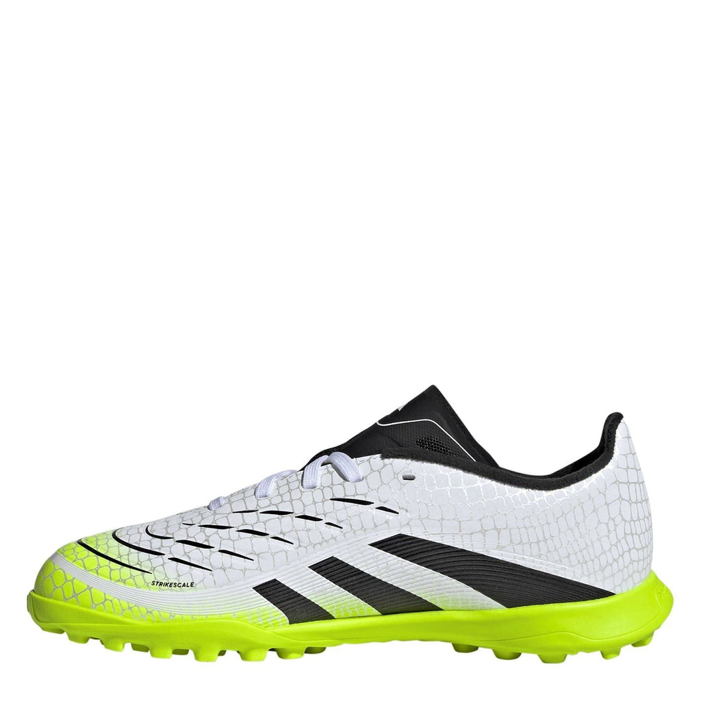 adidas Predator Junior Turf Football Boots – White/Blk/Lemon – view 2